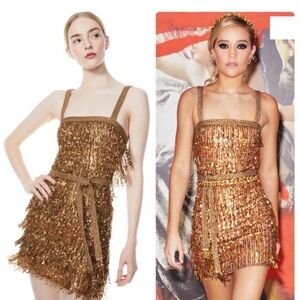 Alice + Olivia Sonja Sequin Mini Dress